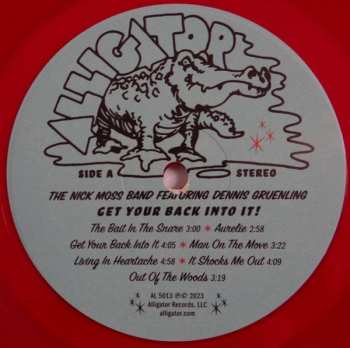 LP Nick Moss Band: Get Your Back Into It! CLR