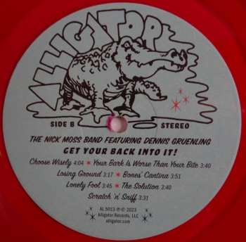 LP Nick Moss Band: Get Your Back Into It! CLR