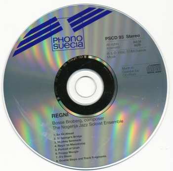 CD Bosse Broberg: Regni