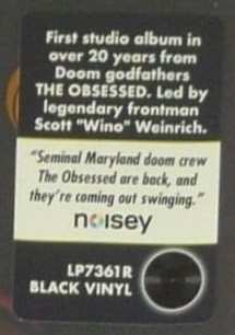 LP The Obsessed: Sacred