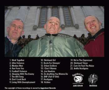 CD The Oppressed: Antifascist Oi! - Live And Loud!!