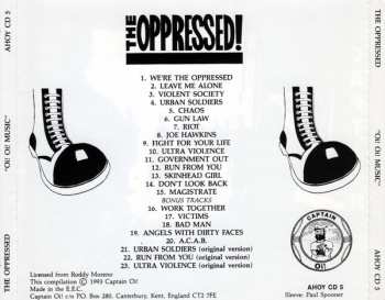 CD The Oppressed: Oi! Oi! Music!