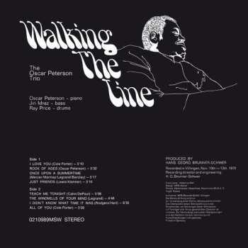LP The Oscar Peterson Trio: Walking The Line CLR