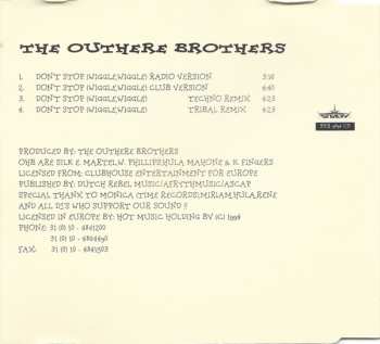CD The Outhere Brothers: Don't Stop (Wiggle, Wiggle) (Remixes)