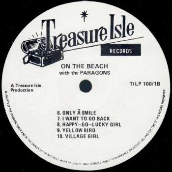 LP The Paragons: On The Beach