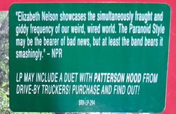 LP The Paranoid Style: For Executive Meeting