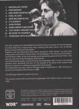DVD The Paul Butterfield Blues Band: Bluesrock Legends Vol 2-Rockpalast