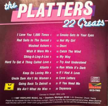 CD The Platters: 22 Greats