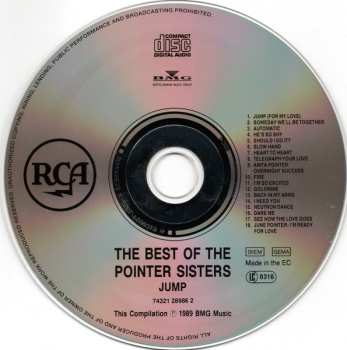 CD Pointer Sisters: Jump - The Best Of The Pointer Sisters