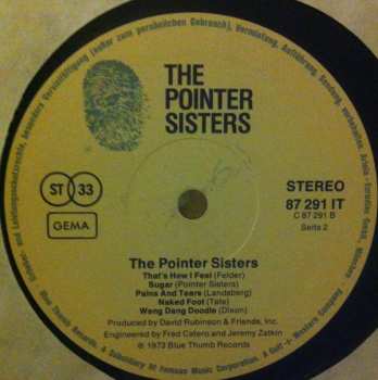 LP Pointer Sisters: The Pointer Sisters