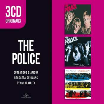 3CD/Box Set The Police: Outlandos D'Amour - Reggatta De Blanc - Synchronicity
