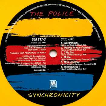 2LP The Police: Synchronicity CLR | DLX