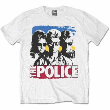 Merch The Police: Tričko Band Photo Sunglasses 