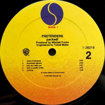 LP The Pretenders: Packed!