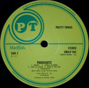LP The Pretty Things: Parachute