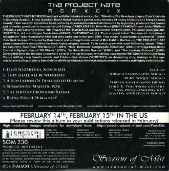 CD The Project Hate MCMXCIX: Bleeding The New Apocalypse - Cum Victricus In Manibus Armis