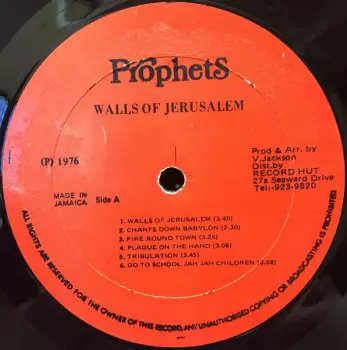 Walls Of Jerusalem
