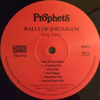 2LP The Prophets: Walls Of Jerusalem