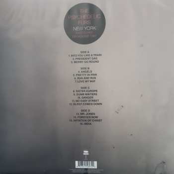 2LP The Psychedelic Furs: New York East Coast Broadcast 1982