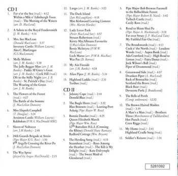 2CD The Queen's Royal Pipers: Best Of Scottish Pipes And Drums