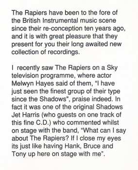 CD The Rapiers: The Return Of The Rapiers