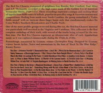 2CD The Red Fox Chasers: I'm Going Down To North Carolina: The Complete Recordings Of The Red Fox Chasers (1928-31) DIGI