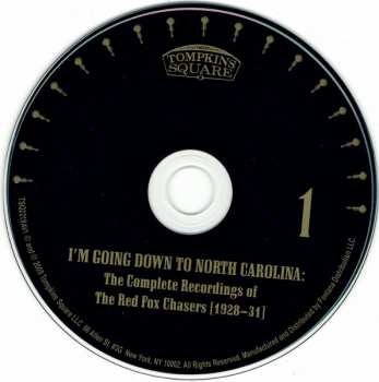 2CD The Red Fox Chasers: I'm Going Down To North Carolina: The Complete Recordings Of The Red Fox Chasers (1928-31) DIGI