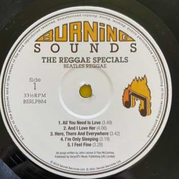 LP The Reggae Specials: Beatles Reggae LTD