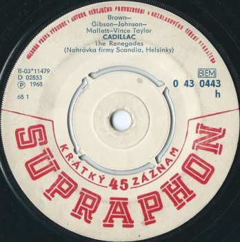 Album The Renegades: Cadillac / Seven Daffodils