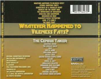CD The Residents: Whatever Happened To Vileness Fats? / The Census Taker