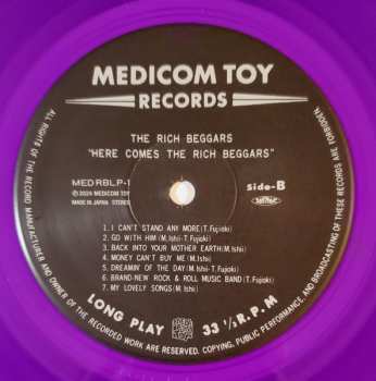 LP The Rich Beggars: Here Comes The Rich Beggars CLR | LTD