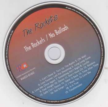 CD The Rockets: The Rockets And No Ballads