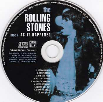 4CD/Box Set The Rolling Stones: As It Happened: The Classic Interviews