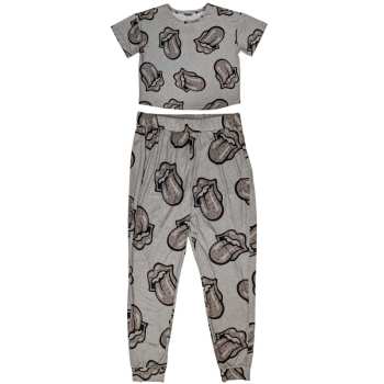 Merch The Rolling Stones: Dámske Pyjamas Heart Tongue