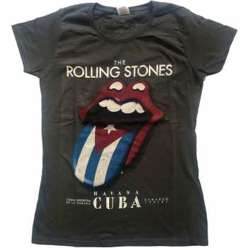 Merch The Rolling Stones: Dámske Tee Havana Cuba 