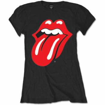 Merch The Rolling Stones: Dámske Tričko Classic Tongue 