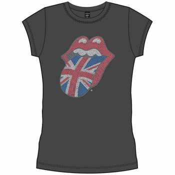 Merch The Rolling Stones: Dámske Tričko Classic Uk Tongue 
