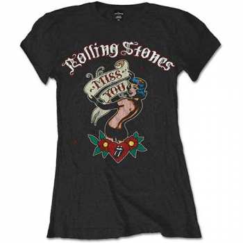 Merch The Rolling Stones: Dámske Tričko Miss You 