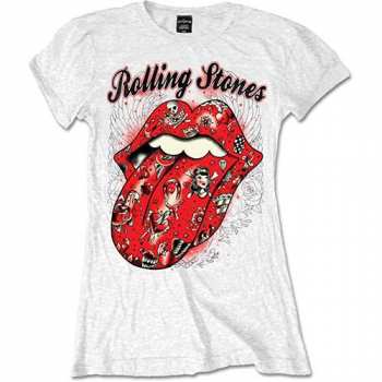 Merch The Rolling Stones: Dámske Tričko Tattoo Flash 