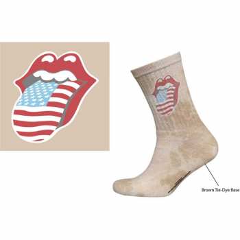 Merch The Rolling Stones: Členkové ponožky Us Tongue 