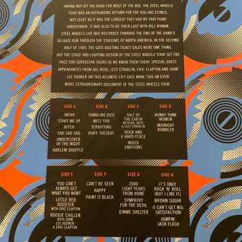 4LP The Rolling Stones: Steel Wheels Live Atlantic City New Jersey LTD | CLR