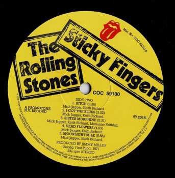 LP The Rolling Stones: Sticky Fingers