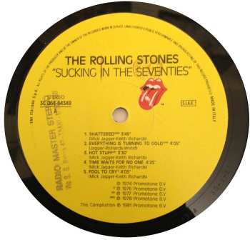 LP The Rolling Stones: Sucking In The Seventies