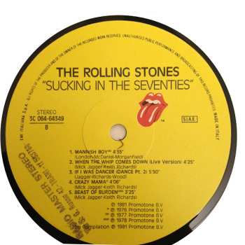 LP The Rolling Stones: Sucking In The Seventies
