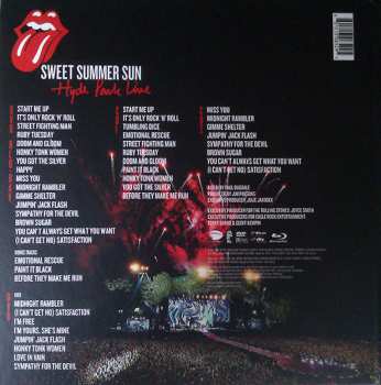 2CD/2DVD/Blu-ray The Rolling Stones: Sweet Summer Sun - Hyde Park Live  DLX | LTD