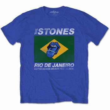 Merch The Rolling Stones: Tričko Copacabana Blue 