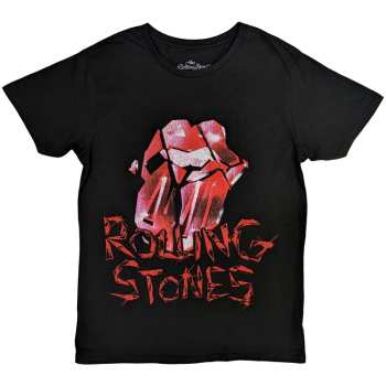 Merch The Rolling Stones: Tričko Hackney Diamonds Cracked Glass Tongue
