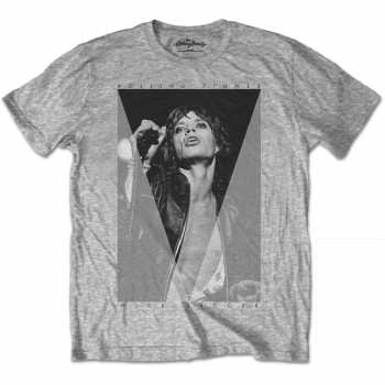 Merch The Rolling Stones: Tričko Mick Triangle