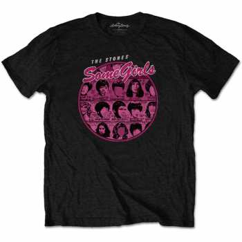 Merch The Rolling Stones: Tričko Some Girls Circle Version 1 