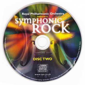 3CD The Royal Philharmonic Orchestra: Presents Symphonic Rock